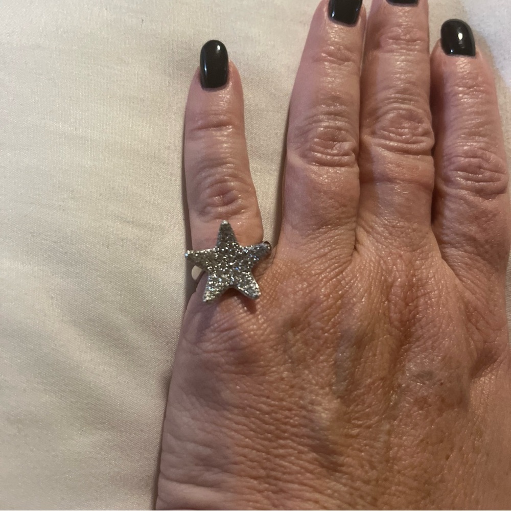 Pasquale Bruni 1.00ctw Diamond and 18K Starfish Ring